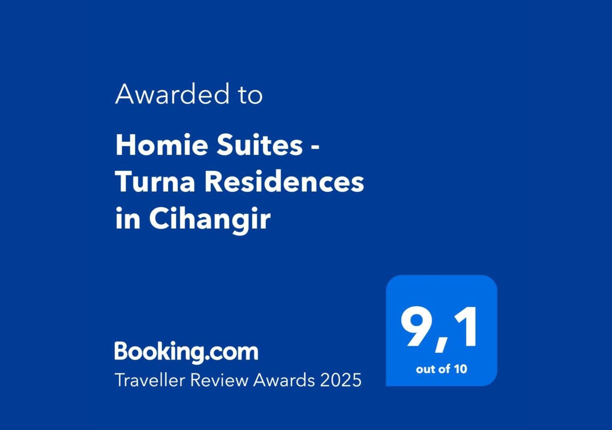 Homie Suites - Turna Residences In Cihangir 伊斯坦布尔 外观 照片
